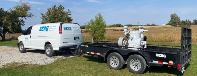 Ammonia compressor for an ice rink