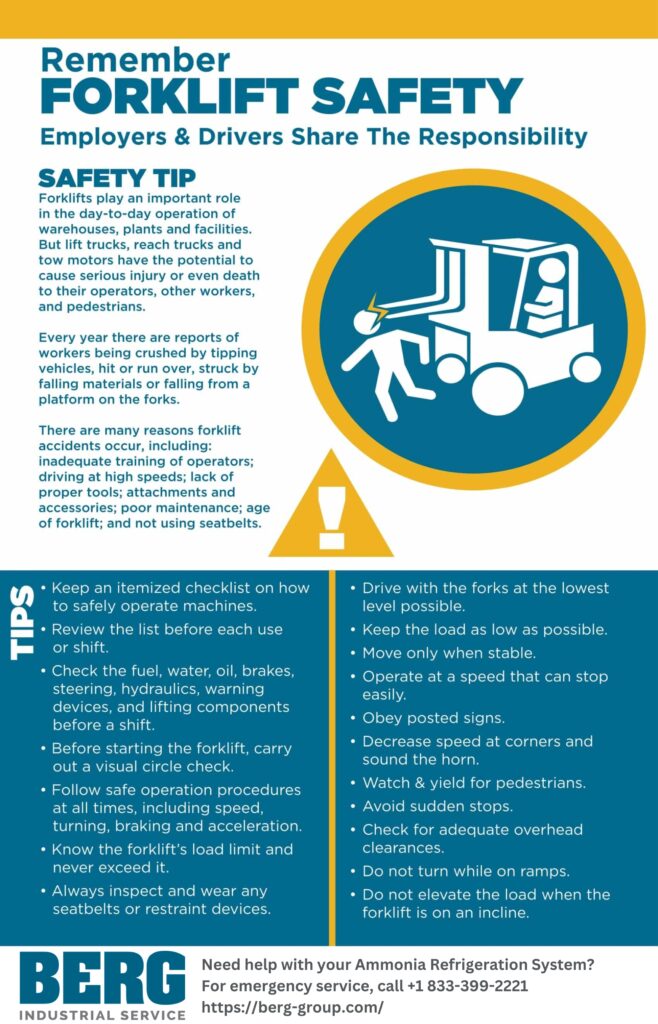 forklift safety tips